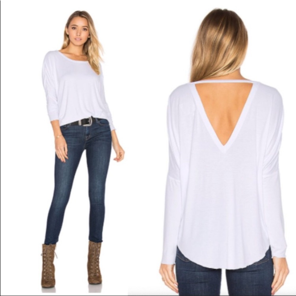 NWT Chaser open back shirt